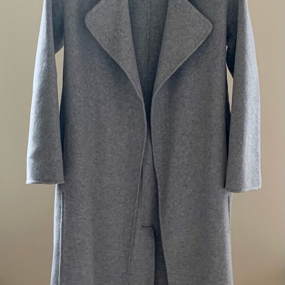 The Reset "R-Label" Double Faced Tie Coat in Grey - XS - Picture 9 of 13